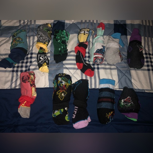 Assorted Colorful Men's Socks - Picture 1 of 5